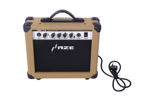 Nuevo Amplificador Guitarra HGA15T, 15 vatios, Negro con Salida Auriculares | eBay