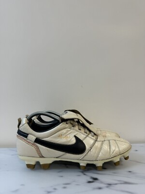 Nike Tiempo R10 Ronaldinho FG Black 315362-247 RARE US 8 Soccer Cleats Football