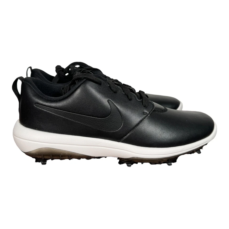 Мужские черные белые туфли для гольфа Nike Roshe G Tour размер 8,5 AR5580-001 - Изображение 4 из 4