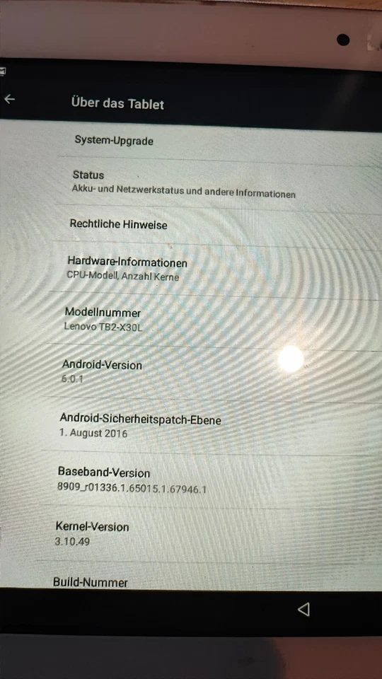 Lenovo Tablet Tab 2 TB2-X30L ! 10.1 Zoll-16GB-1GB- Android 6.1-WIFI.4G - Bild 2 von 2