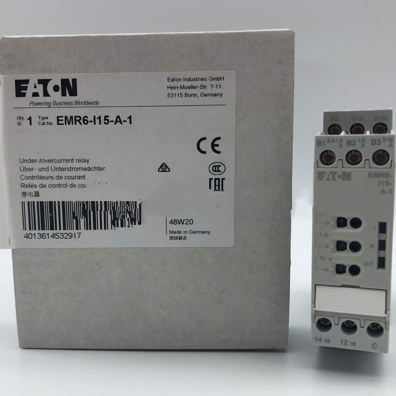 1PC New Eaton Moeller EMR6-I15-A-1 replace EMR4-I15-1-A Expedited Shipping
