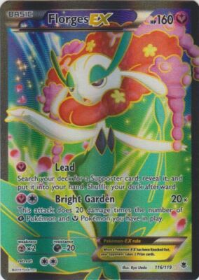 Pokemon - Florges-EX - 116/119 - Full Art - XY - Phantom Forces