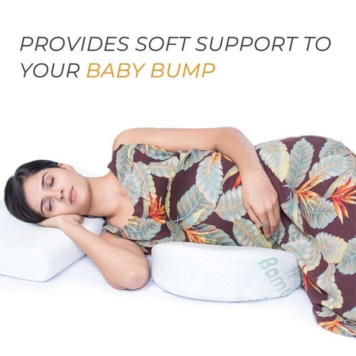 Memory Foam Pregnancy Pillow Wedge for Maternity - Multi-Purpose Maternity - 第 3/5 張圖片