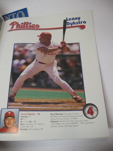 1994 Joe Carter Signed Bluejays Spring Training Program + Phillies 1994 Program - Picture 17 of 19