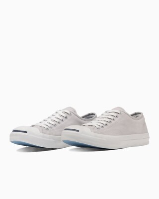 Converse Jack Purcell グレー スニーカー28cm Converse Jack Purcell Renew Low Grey Twill Sneakers Women's