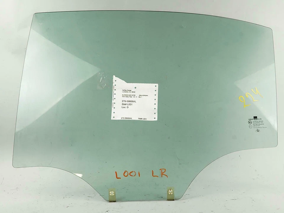 2004 - 2006 Suzuki Verona Window Glass Door Left Lh Driver Side Rear Oem Foto 2 de 4