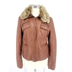 bomber marron mujer