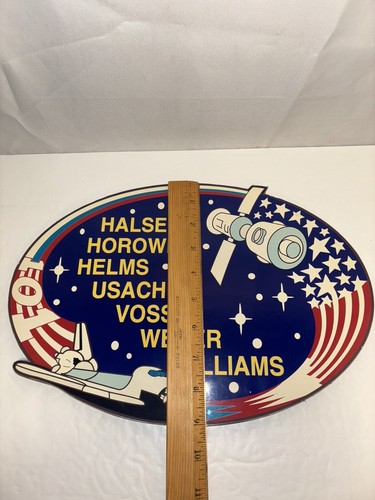 NASA JSC Space Shuttle Foamboard-backed Signage STS-101 - Picture 4 of 5