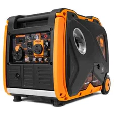 WEN 4,000-W Quiet Portable Gas Inverter Generator with Electric Start, CO Sensor