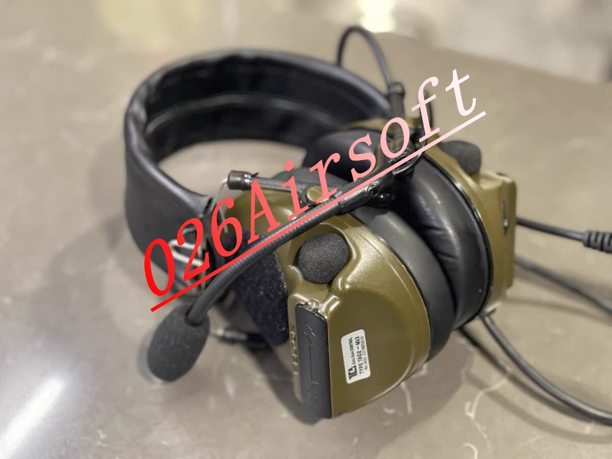 TCA COMTAC3 タイプ ヘッドセット 3M PELTOR COMTAC III ACH BK