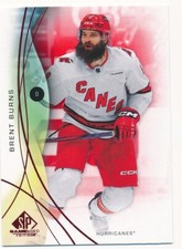 BENT BURNS 2024-25 SP GAME USED EDITION RED #9 HURRICANES MINT