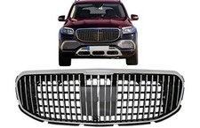 K&uuml;hlergrill f&uuml;r Mercedes GLS SUV X167 2019-2023 M-Design Chrom Grille