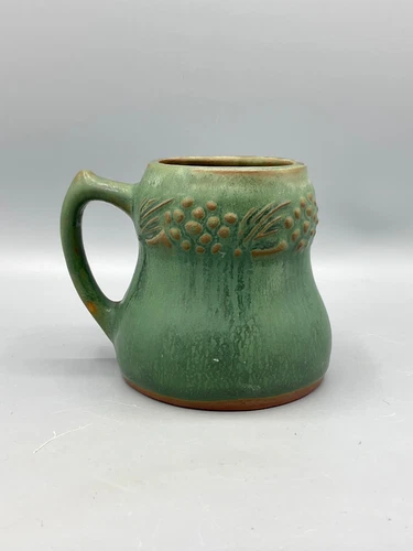 United Crafts Pinecone Mug Stickley Museum Bennington Potters Pottery Mug