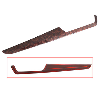 New Agate Wood Grain Center Console Dash Stirp Trim For 2012-2014 Benz C-Class