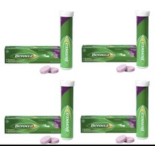 4 X 15 BEROCCA Blackcurrant Flavour Effervescent Energy Tablets ( 60 Tablets )