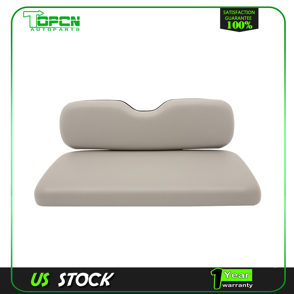 Rear Seat Kit Golf Cart Cushion Set Stone New For Madjax and GTW Golf Cart