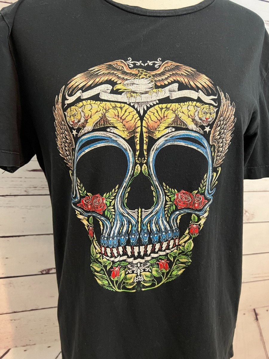 Zara Brand Skull T Shirt Zara Zara Man T-shirt White Sequin