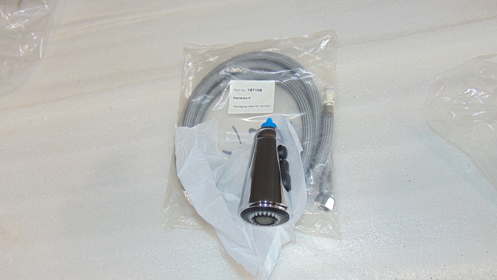 MOEN Coretta  Chrome Kitchen Wand Kit Power Boost 190504 Hose 150259