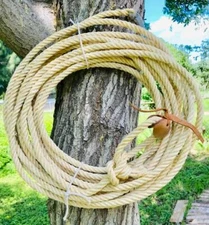 SADDLE HORSE CHARRO ROPE REATA PARA LAZAR CHAVINDA LASSO ROPE SOGA CHARRA