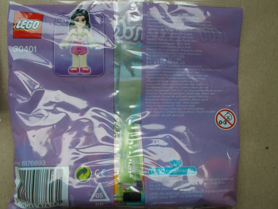 LEGO 30108 30401 2 NUEVOS AMIGOS JUEGOS DE VERANO EMMA'S ESPUMA PISCINA TOBOGÁN Y MIA'S PICNIC Foto 4 de 4