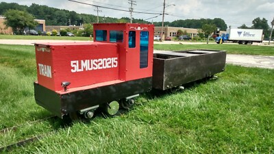 Mini Electrik Train For Backyard. 3/4 foot gauge.