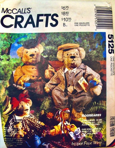 U PICK! TEDDY BEAR & CARE BEAR Sewing Patterns UC - Picture 25 of 58