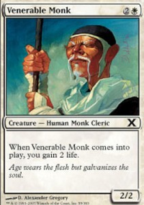 Venerable Monk x4 - 10th Edition - NM-Mint, English - 10th Edition