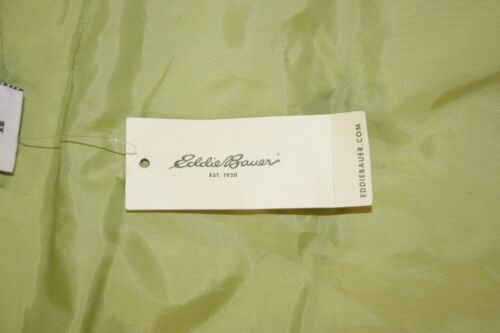 New Eddie Bauer Premium Goose Down Vest Women's XS Puffer Jacket Light Green - Picture 9 of 16