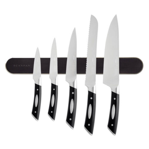 Scanpan Classic Magnetic Set 6pc Knife Set Wall Mounted 6 Piece  - Picture 1 of 1