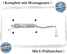 Mittelschalldämpfer Opel Vectra B  2.0 2.2 DI DTI Auspuff Mitteltopf Montagesatz