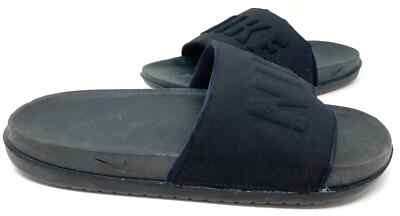 Nike Women's Offcourt Slip On Comfort Slide Sandals Black Size:10 166QR