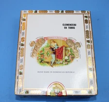 Wood Cigar Box Romeo Y Julieta 10ct Empty Storage Stash Box Crafts