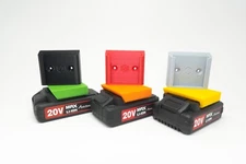 AVID POWER 20V Battery Holder | 20V Max Battery Power Tools Organizer | Hanger