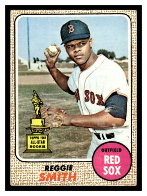 1968 Topps Baseball #61 Reggie Smith 126E-10