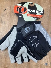 PEARL IZUMI Cycling Gloves size M Medium half finger gel select mens womens bike