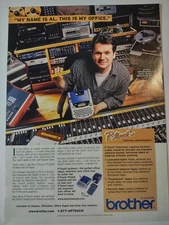 brother P Touch Electronic Labeling My Name Is Al 2002 Print Ad