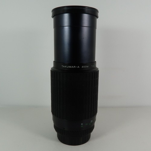 Takumar A Macro 70-200 mm F/4 f4 Manueller Fokus Objektiv mit Sakar UV 58mm Filter