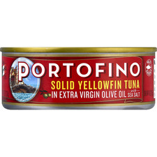 Solid Yellowfin Tuna in Extra Virgin Olive Oil - 4.5Oz Can Pack of 12 