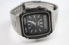Seiko Silver Wave Vintage Ana-Digi Watch Ref H357-5120 Quartz WORKING