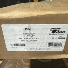 433-5 Taco Cast Iron Air Scoop 1 1/2" NPT