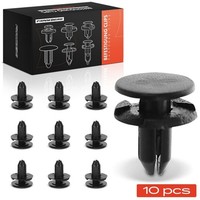 Frankberg 10X NYLON-CLIP Schwarz Motorhaube Passend FüR Nissan Juke Leaf NV200 P