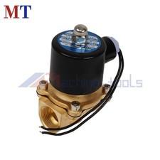 Solenoid Valve Air Water 3/4 Inch N/C Gas Oil Normally Closed 12V 220V Generator