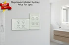 4 GANG WALL PRINTED SWITCH FAN HEAT HEAT LIGHT WHITE BATHROOM 4IN1 SWITCH 10A