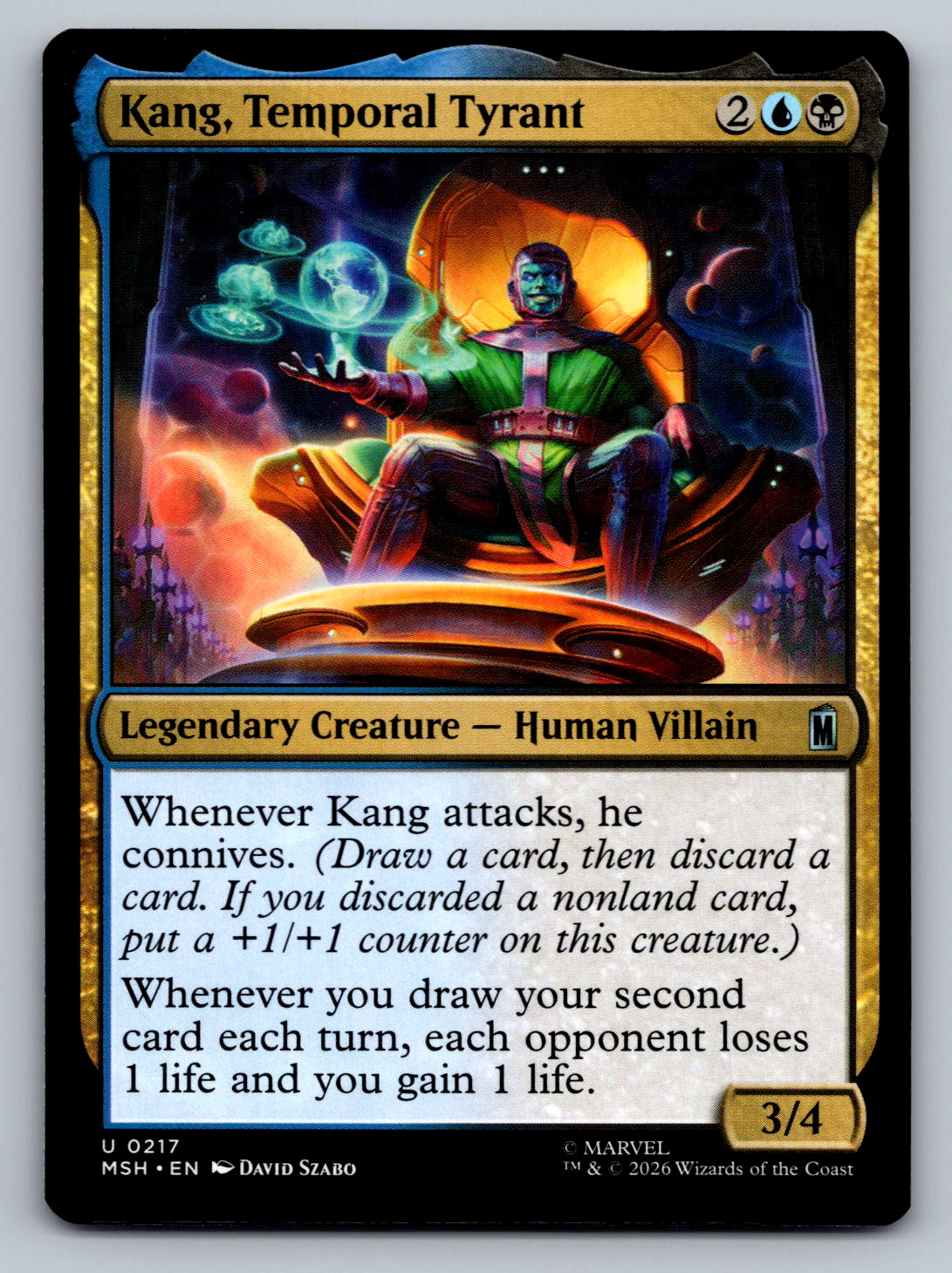 Kang, Temporal Tyrant U 0217 Marvel Super Heroes Regular