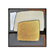 Signature Design by Ashley Actman 48"L x 48"W, Beige & Light Brown