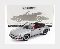 Minichamps 100063034 Porsche 911 3.2 Carrera Cabriolet 1983 Grau Met 1/18