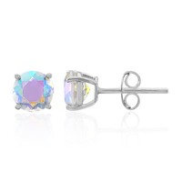 Cavill Mondlicht Quarz Ohrringe 925 Silber Rund 1,17Ct Damen Schmuck
