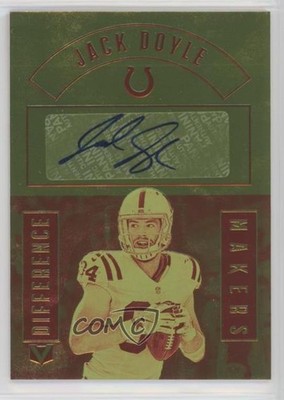 2017 Panini Vertex Difference Makers 69/99 Jack Doyle #DM-JD Auto s3g