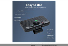 1Mii Bluetooth 5.3 Car Speaker Handsfree Motion Auto On