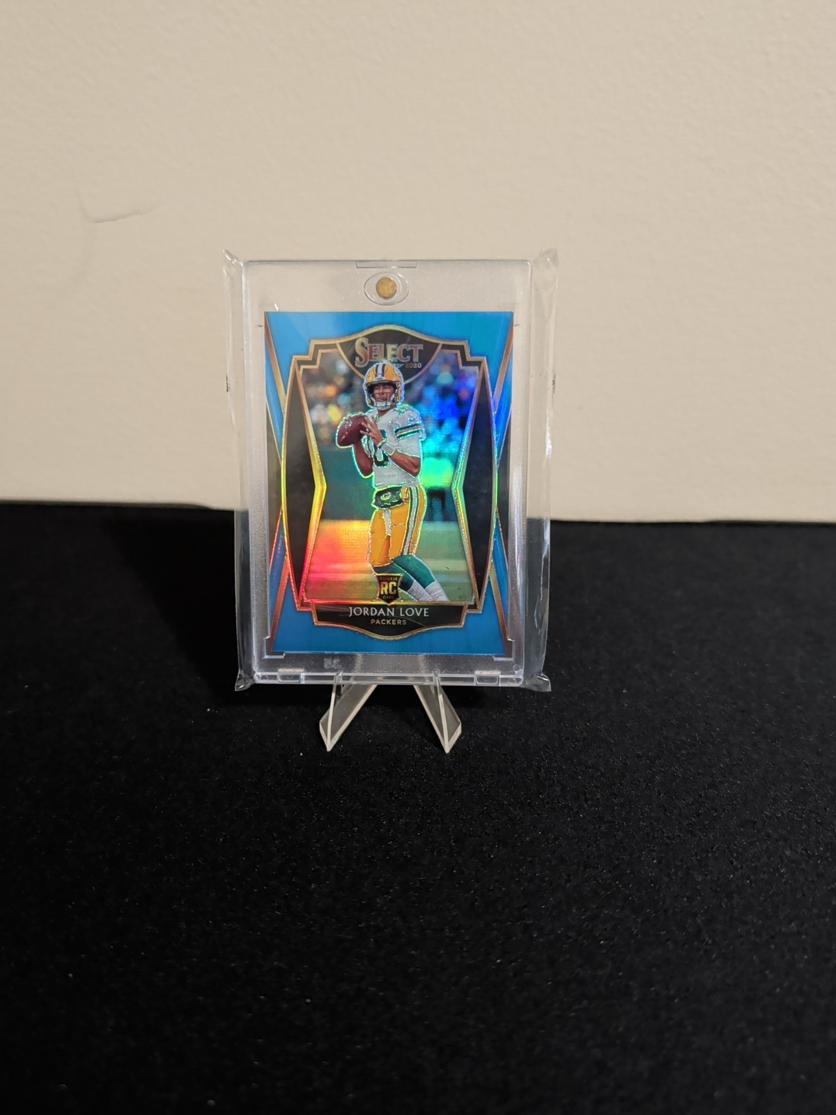 2020 Panini Select - Premier Level Jordan Love #147 Light Blue Prizm /99 (RC)